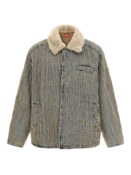  디젤 데님 자켓 A192760CMBZ01 Light Blue