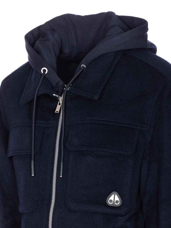  무스너클 셔츠 M35MW407833 Blue - MOOSE KNUCKLES