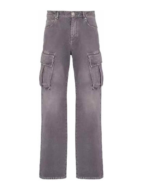 25FW 발망 스트레이트 팬츠 FH1ML136DF779CO Denim