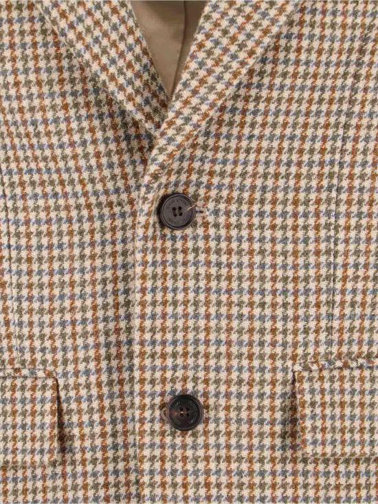  던스트 수트 자켓 UDJA5C101I2BEIGECHECK Beige - DUNST