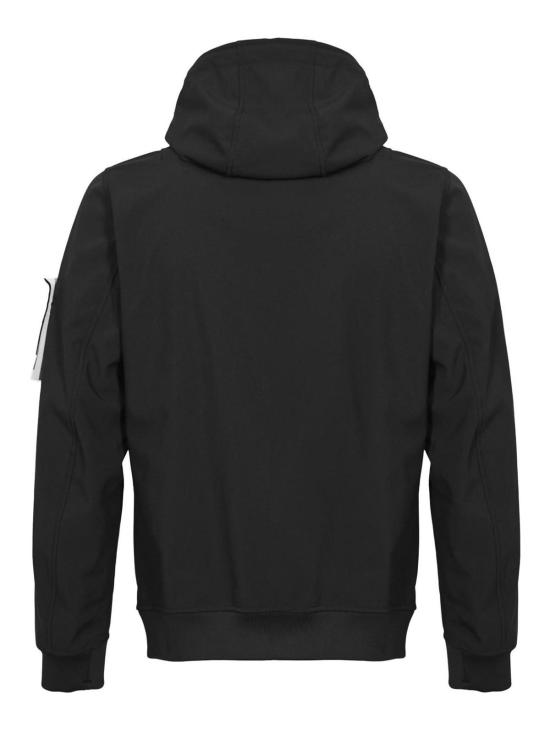 25FW 스톤 아일랜드 소프트 쉘-R_E.다이 테크놀로지 후드 자켓 Q100004S0B22V0029 BLACK - STONE ISLAND