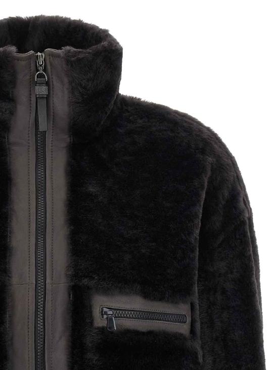  브루넬로 쿠치넬리 탑 MPMRA7775C2126 Grey - BRUNELLO CUCINELLI