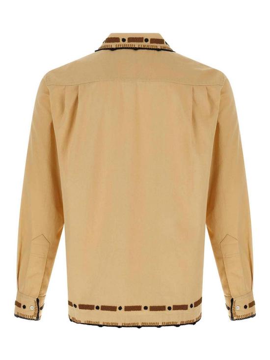  보디 셔츠 MRF25SH019TANBROWN Beige - BODE