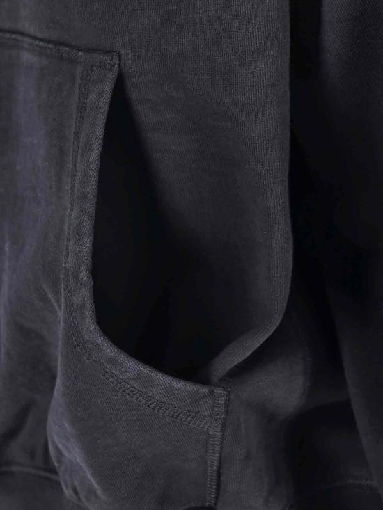 25FW 빌리어네어 후드 티셔츠 B25350WASHEDBLACK Black - BILLIONAIRE