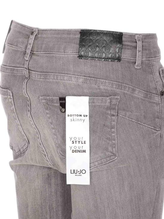 25FW 리우조 스트레이트 팬츠 UF5013D023687445 Grey - LIU JO
