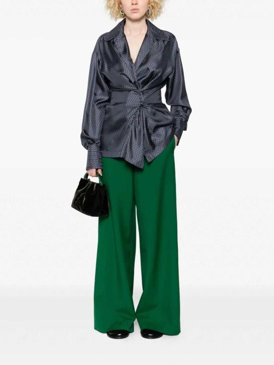 25FW 드리스 반 노튼 블라우스 107812333 Blue - DRIES VAN NOTEN