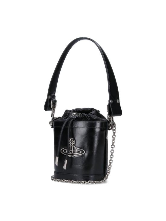  비비안웨스트우드 숄더백 4C030009WL00BRN401 Black - VIVIENNE WESTWOOD
