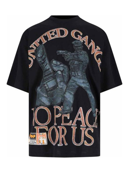 25FW 피디에프 반팔 티셔츠 DFM54029TJ110 Black