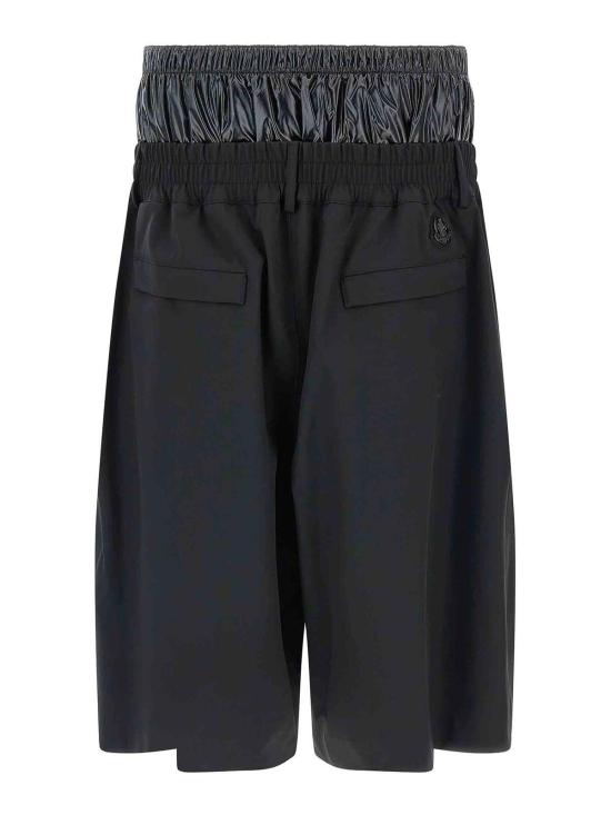 25FW 몽클레어 에이셉 라키 로고 프린트 쇼츠 K24042B00001M7556999 Black - MONCLER