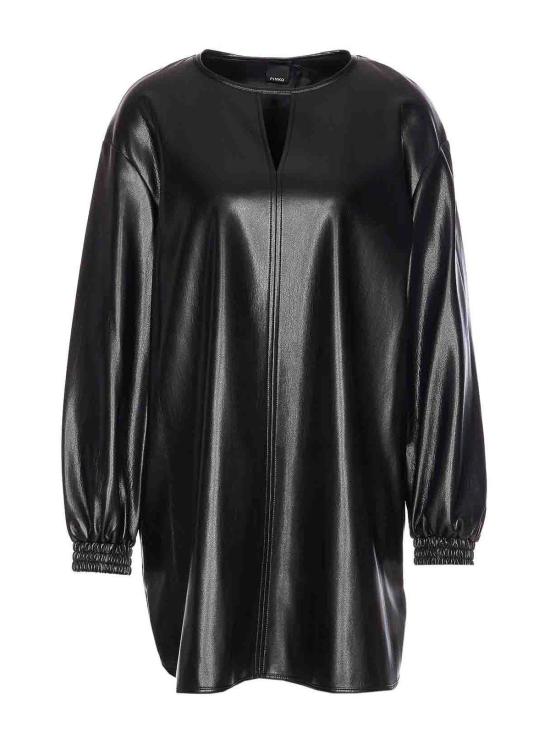 25FW 핑코 미디 스커트 105587A2P4Z99 Black