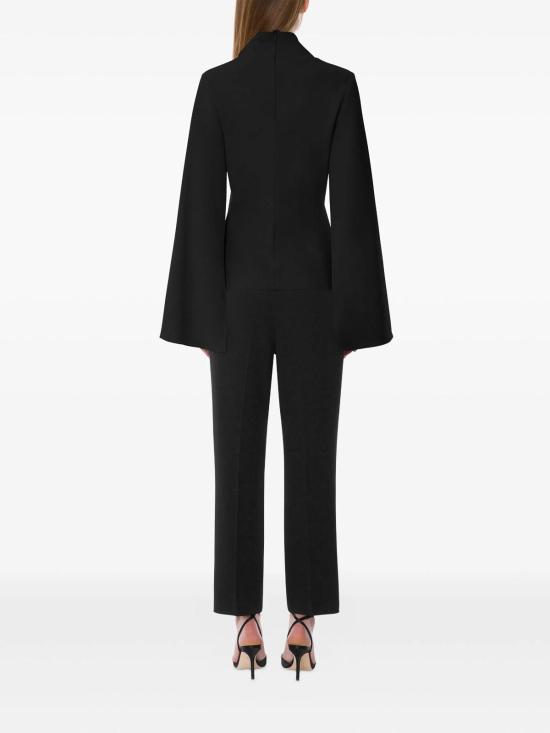 25FW 알베르타 페레티 스트레이트 팬츠 030351340555 Black - ALBERTA FERRETTI