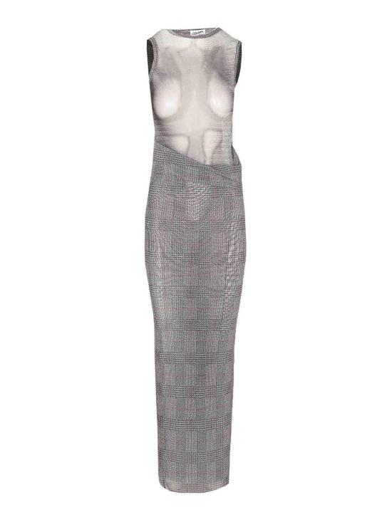 25FW 장 폴 고티에 롱 원피스 DR061M007P087930 Grey