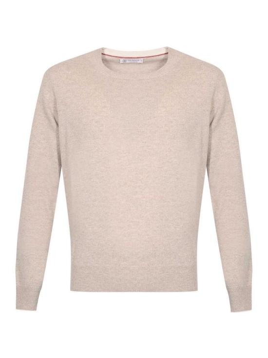 25FW 브루넬로 쿠치넬리 스웨터 M2200100CT075 Light Orange