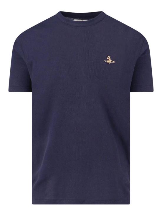  비비안웨스트우드 반팔 티셔츠 3G010013J009UK420 Blue