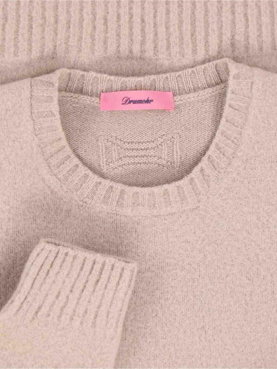 25FW 드루모어 스웨터 D8W103GLO160 Beige - DRUMOHR