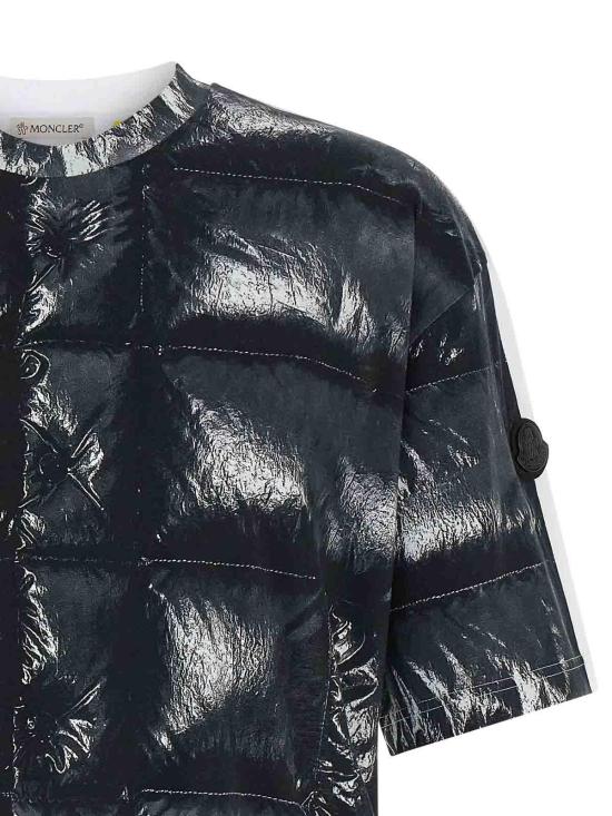  몽클레어 몽클레르 x 에이셉 라키 코튼 티셔츠 K24048C0000189AYW999 Black - MONCLER