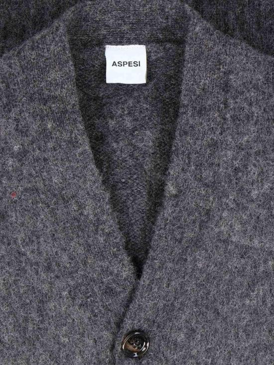 26FW 아스페시 가디건 M470516501173 Grey - ASPESI