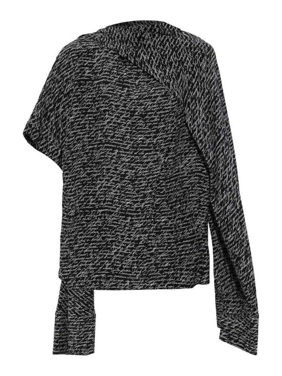 25SS 발망 셔츠 EF1AM015SE64EAB Black