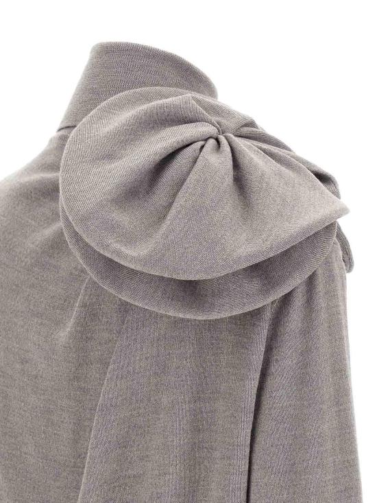  모스키노 터틀넥 090354010486 Grey - MOSCHINO