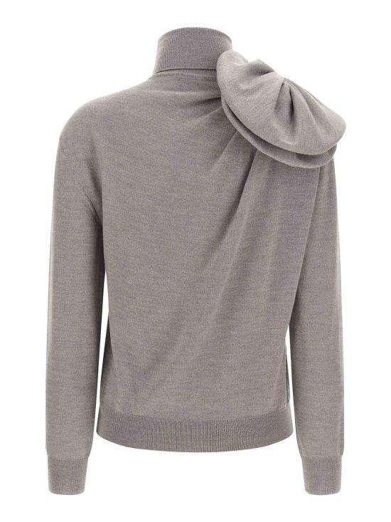  모스키노 터틀넥 090354010486 Grey - MOSCHINO