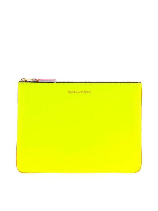  꼼데가르송 지갑 SA5100SFYELLOWORANGE Multicolour