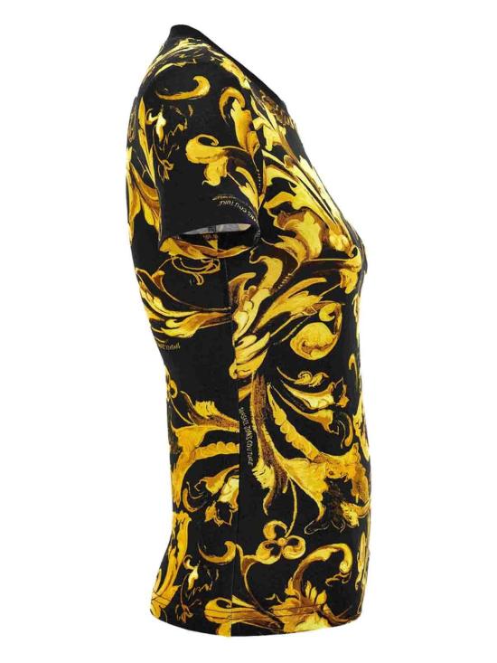  베르사체 반팔 티셔츠 79HAH608JS504G89 Black - VERSACE