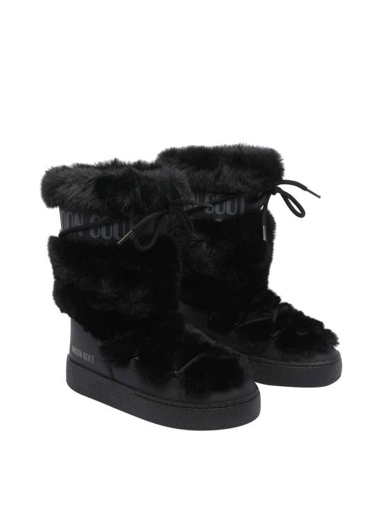 25FW 문부츠 부츠 2450210N001 Black - MOON BOOT