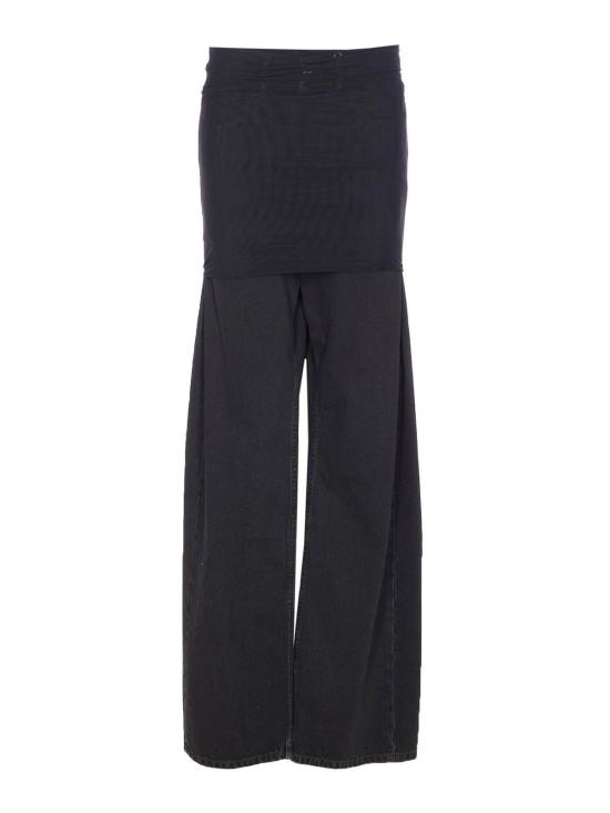  MM6 메종마르지엘라 플레어 팬츠 S62LB0206M30011971 Black