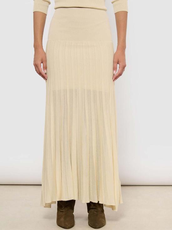  이자벨마랑 미디 스커트 JU0371FBC2L03I90LB Light Beige - ISABEL MARANT