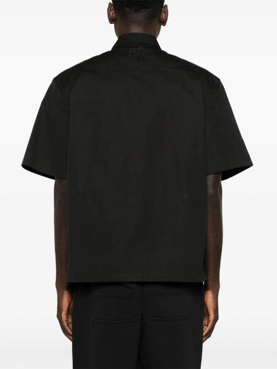  오프화이트 셔츠 OMGG002C99FAB0021001 Black - OFF WHITE