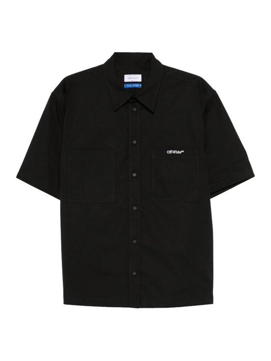  오프화이트 셔츠 OMGG002C99FAB0021001 Black