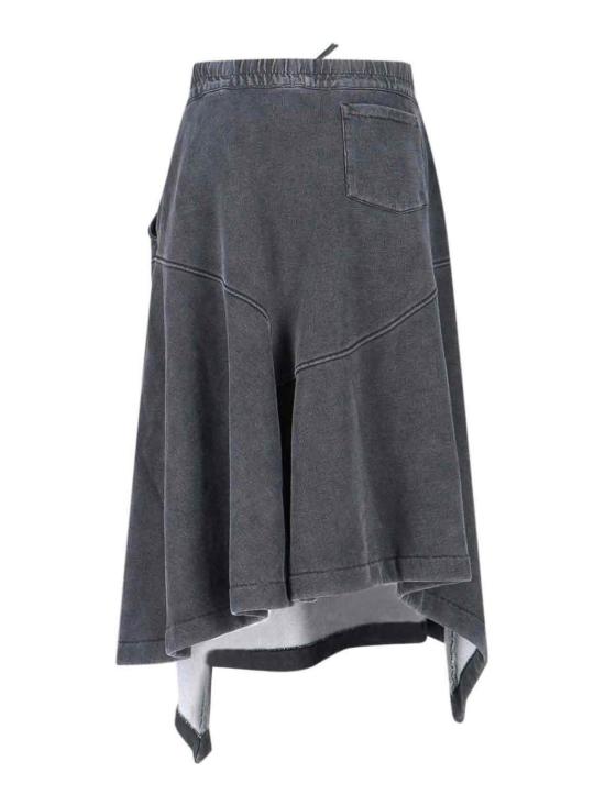 25FW 아워레가시 미디 스커트 W4256LFBLACK1000POINTSPRINT Grey - OUR LEGACY