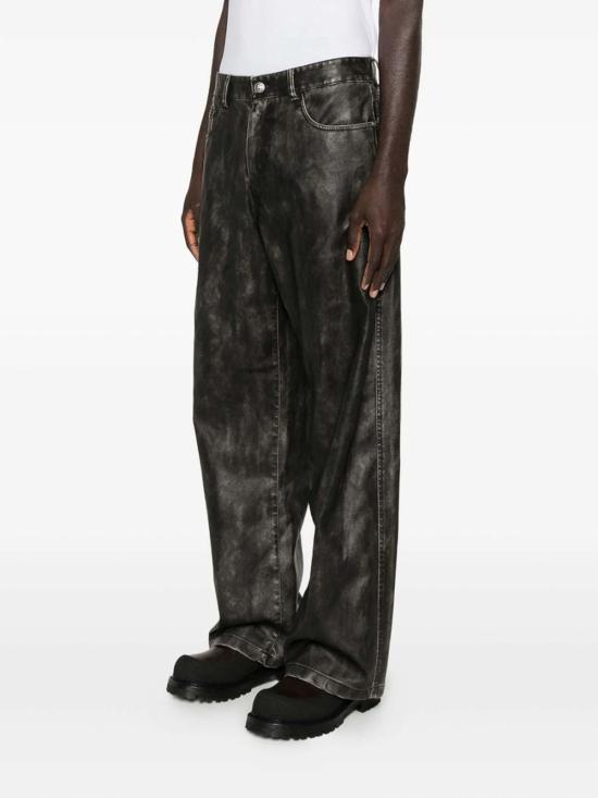  팜앤젤스 스트레이트 팬츠 PMJB018F25FAB0010710 Grey - PALM ANGELS