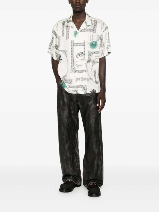  팜앤젤스 스트레이트 팬츠 PMJB018F25FAB0010710 Grey - PALM ANGELS