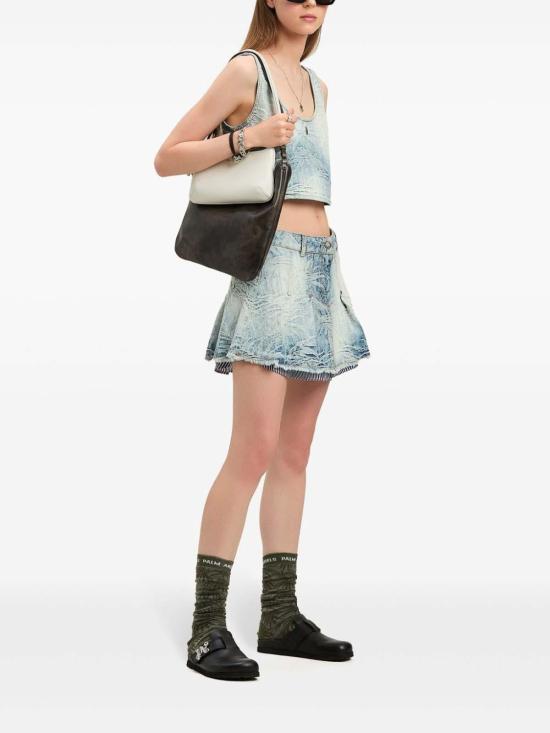  팜앤젤스 민소매 티셔츠 PWYP004S25DEN0014440 Blue - PALM ANGELS