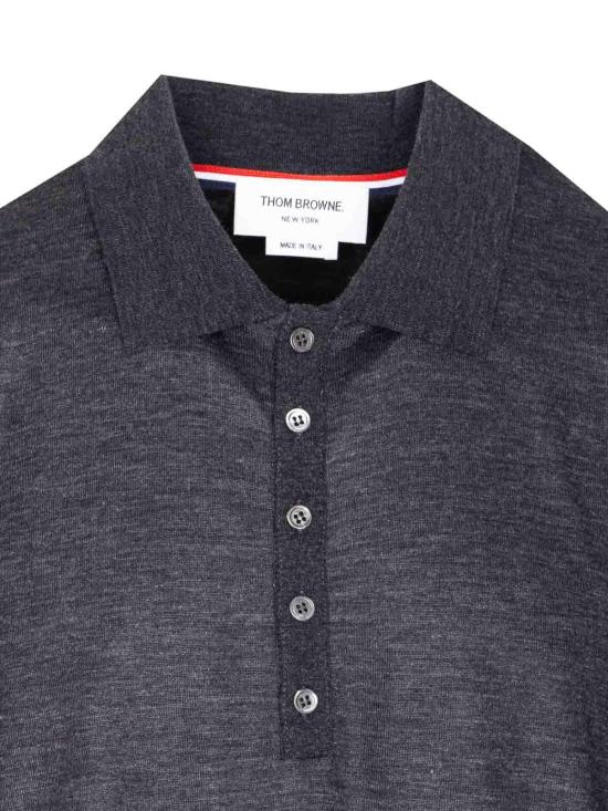  톰브라운 반팔 티셔츠 MJP228AJ0213015 Grey - THOM BROWNE