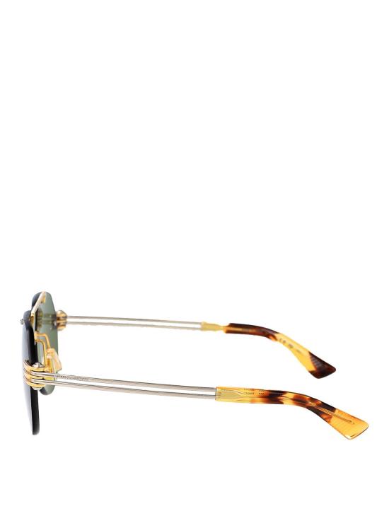 26FW 보테가베네타 선글라스 BV1342S003 Gold - BOTTEGA VENETA