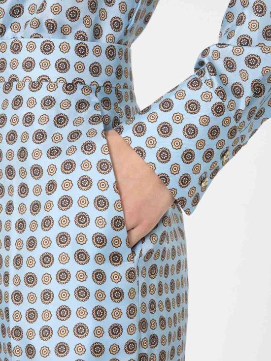 25FW 막스마라 스튜디오 스트레이트 팬츠 2526136071600002 Blue - MAX MARA STUDIO