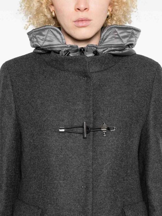 25FW 페이 미디 스커트 NAW59513430XMYB803 Grey - FAY