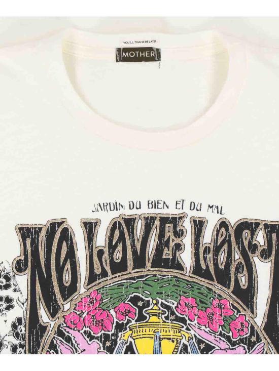 25FW 마더 반팔 티셔츠 86711079JNLL White - MOTHER