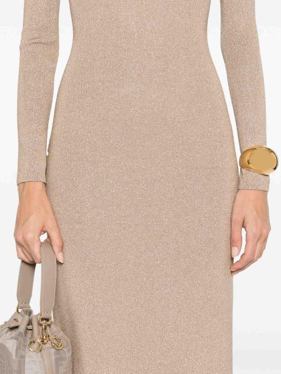  막스마라 미디 스커트 2521326027600001 Gold - MAX MARA