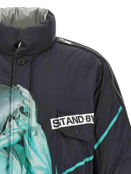  언더커버 숏패딩 UC2E4204BLACK Black - UNDERCOVER