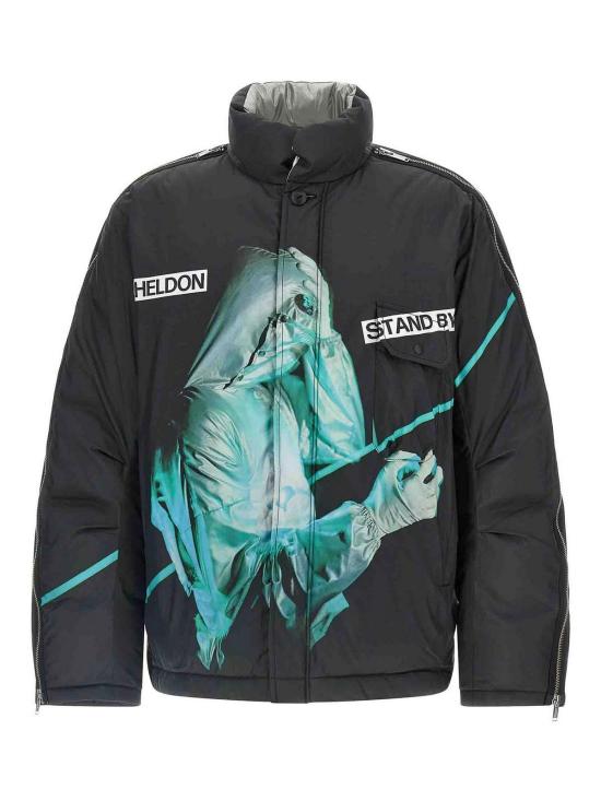  언더커버 숏패딩 UC2E4204BLACK Black