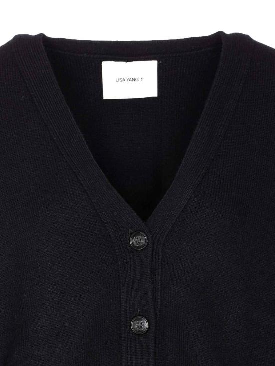 25FW 리사 양 가디건 2025371BL Black - LISA YANG