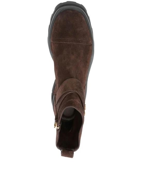  지미추 부츠 MEENAFLATSVVCHOCOLATE Brown - JIMMY CHOO