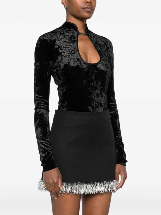  베르사체 긴팔 티셔츠 79HAM210J0193899 Black - VERSACE