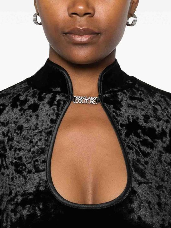  베르사체 긴팔 티셔츠 79HAM210J0193899 Black - VERSACE