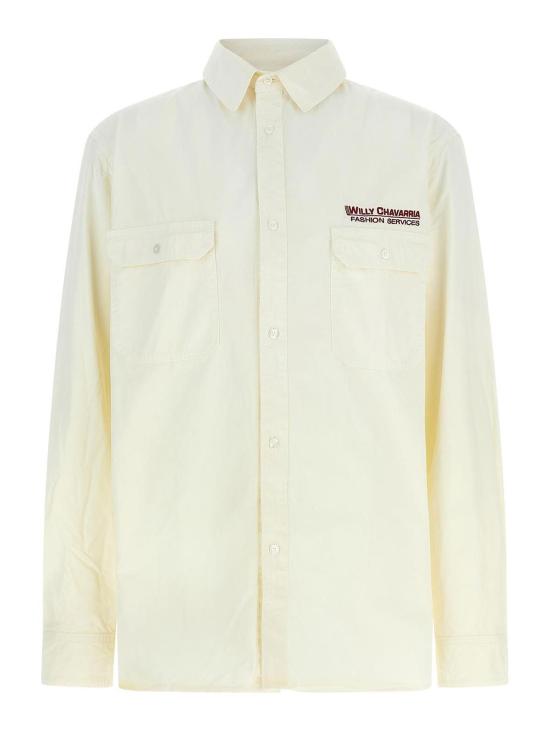  윌리 차바리아 긴팔 셔츠 WCSHT0026000 Beige