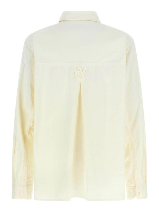  윌리 차바리아 긴팔 셔츠 WCSHT0026000 Beige - WILLY CHAVARRIA