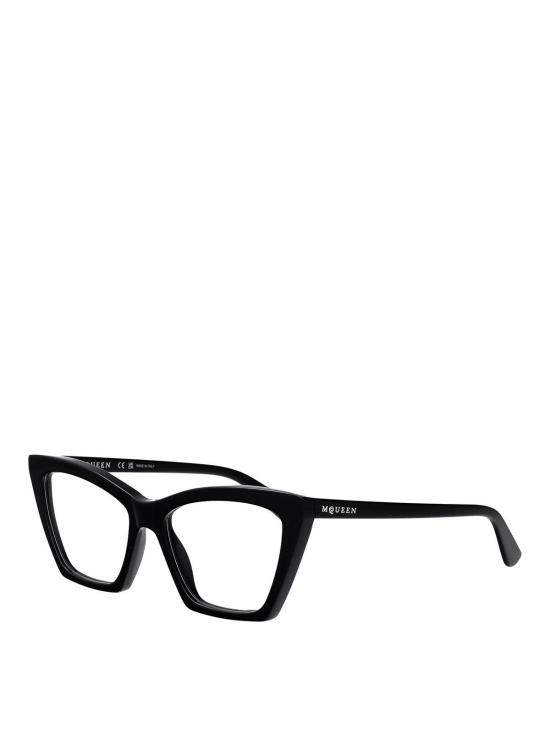 26SS 알렉산더 맥퀸 안경 AM0536O001 Black - ALEXANDER MCQUEEN